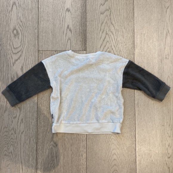 Imps&Elfs boy light and dark grey sweater size 80cm - Picture 2 of 3